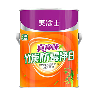 真凈味竹炭防霉凈白墻面漆